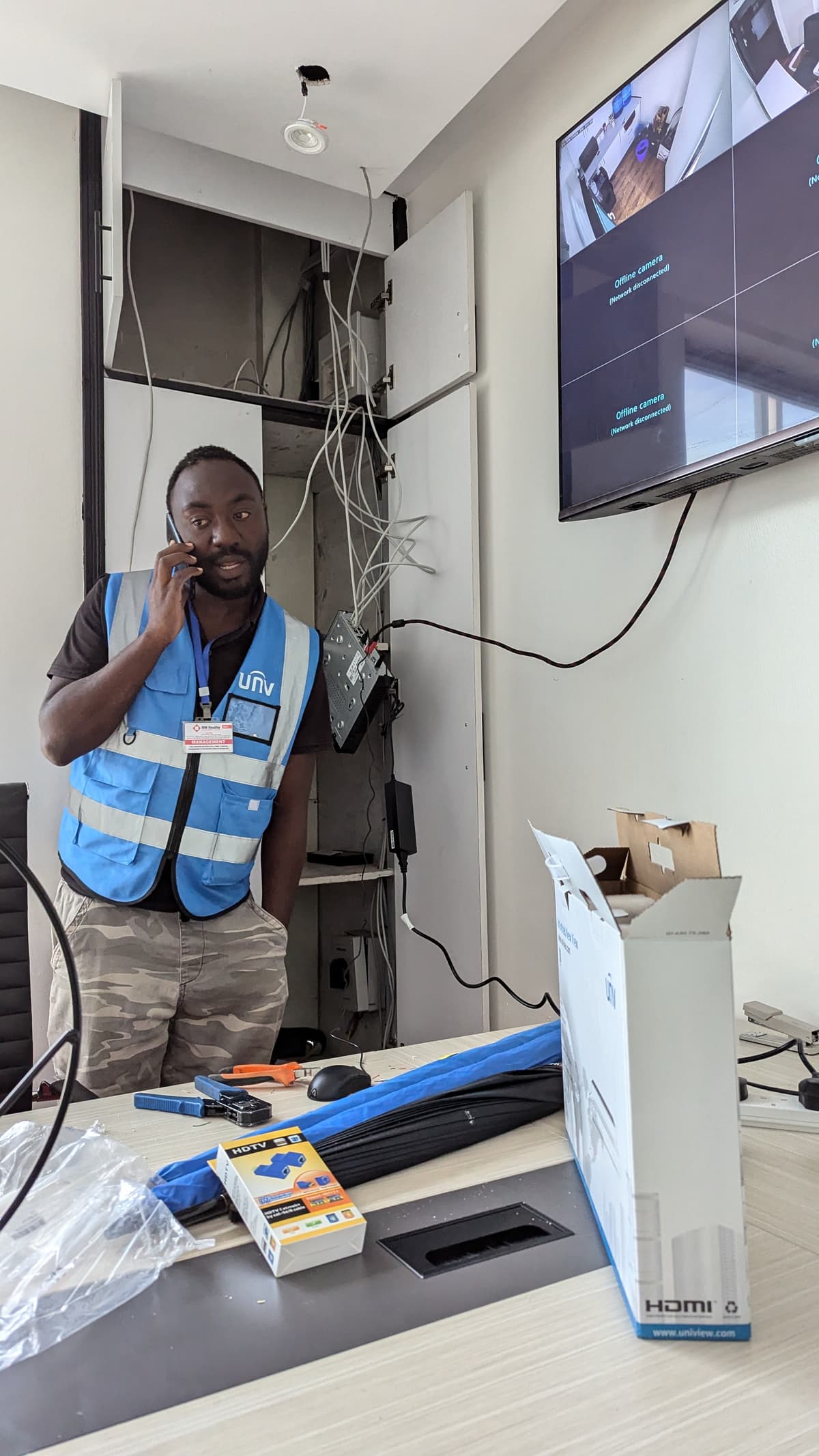 Industrial Warehouse Wireless Bridge